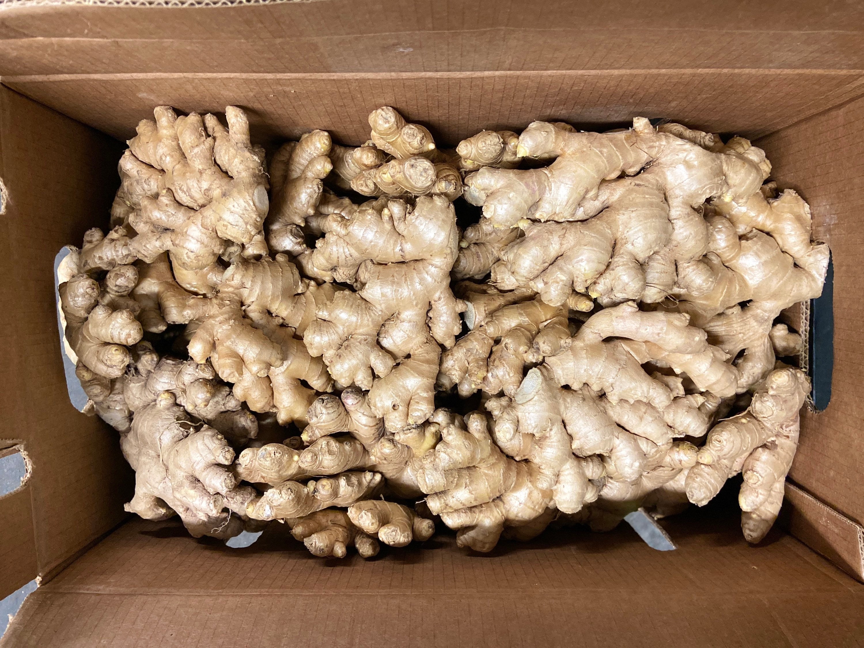 Gingembre Séché - Dry Split Ginger export qualité